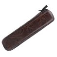 thumbnail image 1 of FYBTO Flute Case 2‑Section Zipper Imitation Leather Dizi Storage Box for F‑Key Bamboo Flute-090703, 1 of 5