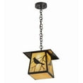 thumbnail image 6 of Meyda Tiffany 155152 Song Bird 16" Wide Pendant - Brown, 6 of 7