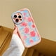thumbnail image 4 of Funda Floral Para iPhone 11 14 Pro Max Silione Colorful Bumper Transaprent Cherry Flower Fundas Para 12 13, 4 of 4