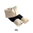 thumbnail image 4 of Minnieouse Mallas térmicas para mujer, pantalones cálidos de terciopelo grueso elástico para invierno, pantalones ajustados suaves y cómodos Ropa interior 5XL, 4 of 6
