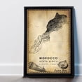 thumbnail image 6 of Morocco Map Poster, North Africa Map Art Poster, Canvas, Morocco Map City vintage Poster, Street Map Artwork Poster, Morocco Map Canvas - 89AZ915, 6 of 6