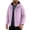 Pink, variant on Winter Jackets for Men Waterproof Hooded Solid Color Long Sleeve Workwear Jacket Warm Drawstring Multi Zipper Pockets Outerwear Casual Windbreaker For Work
