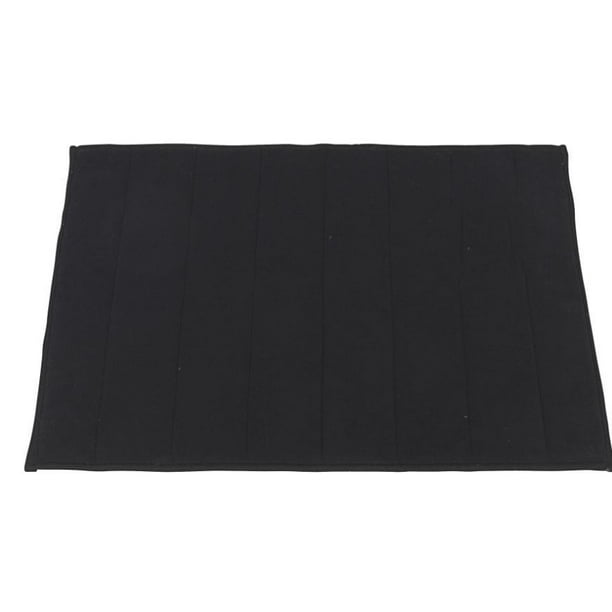 Royal Bath Black Ultra Luxurious Memory Foam Bath Mat With Non Skid