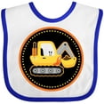 thumbnail image 3 of Inktastic Construction Digger Truck Boys Baby Bib, 3 of 4