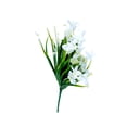 thumbnail image 2 of Ounissouiy Ramo de flores artificiales de múltiples cabezas, resistente al hogar, fiesta al aire libre para jardín, boda, vacaciones, flores Type4 NO4, 2 of 6
