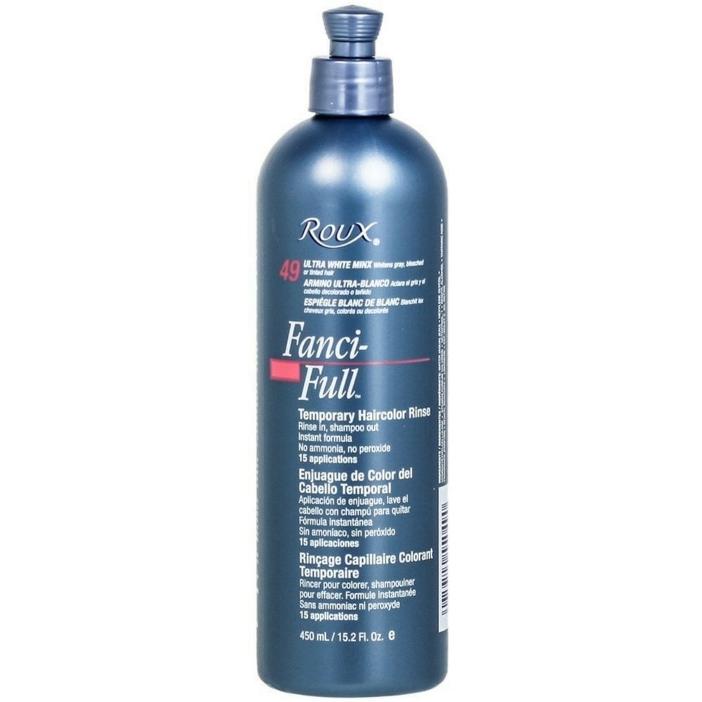 Roux Fanci Full Temporary Color Rinse 49 Ultra White Minx 152 Oz