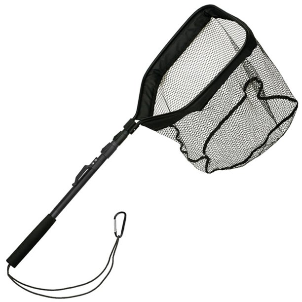 Red Aterrizaje Pesca Plegable Cgtredaw Trucha Aparejos Pesca