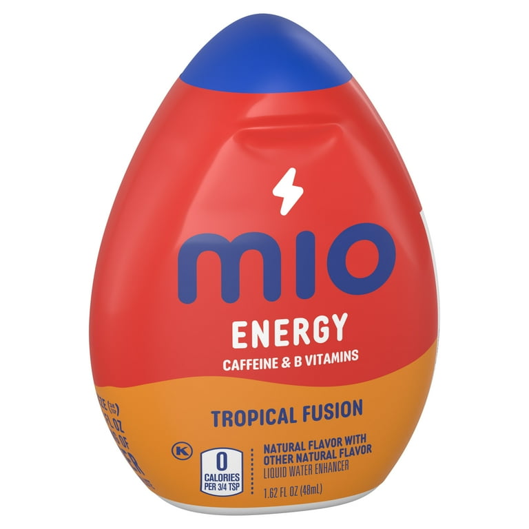 Mi & O Tropical Fusion Water Enhancer with Caffeine 1.62 fl oz
