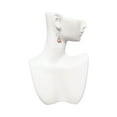 thumbnail image 3 of Delight Jewelry Rose Goldtone Crystal Initial - Q - Open Heart French Earrings, 3 of 4