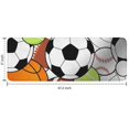 thumbnail image 7 of Baseball Football Pattern Kitchen Rug Mat,Kitchen Runner Rugs Non Skid Washable,Decorative Kitchen Floor Mats for Kitchen,Sink,Laundry,17"x47.2", 7 of 7