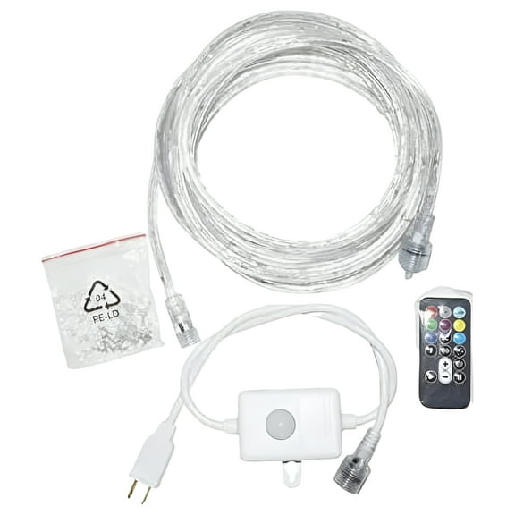 Intertek LED Color Changing 18' Rope Light with Remote