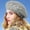 Grey, variant on Pink Berets for Women Men Casual Caroset Pearl Beret New Women's Artist Hat Pumpkin Hat Warm Winter
