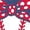 HEATHER NAVY, variant on Instant Message - Baseball Bandana - Youth Girls Fitted Short Sleeve T-Shirt