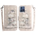 thumbnail image 2 of Case for Motorola Edge 30 Fusion 5G Cover Magnetic 3D Pattern Wallet Flip Case With Strap - Squirrel, 2 of 5