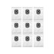 thumbnail image 1 of 9 Pcs Dust Bags Compatible With Rowenta Zr200540 Fit All Silence Compatible Withce 4a Models, 1 of 5
