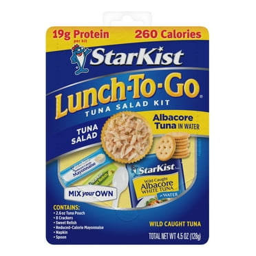 StarKist Lunch-To-Go Albacore Tuna in Water, 4.1 oz. Box