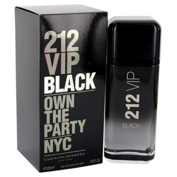 212 Vip Black By Carolina Herrera Eau De Parfum Spray 6.8 Oz