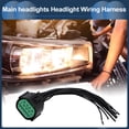 thumbnail image 3 of Unique Bargains No.11410653/GL30114021/F33A14 Headlight Wiring Harness Assembly for Kia Optima 2018-2020 Main Headlights Lamp Wire Harness 16cm L 2 Pcs, 3 of 7