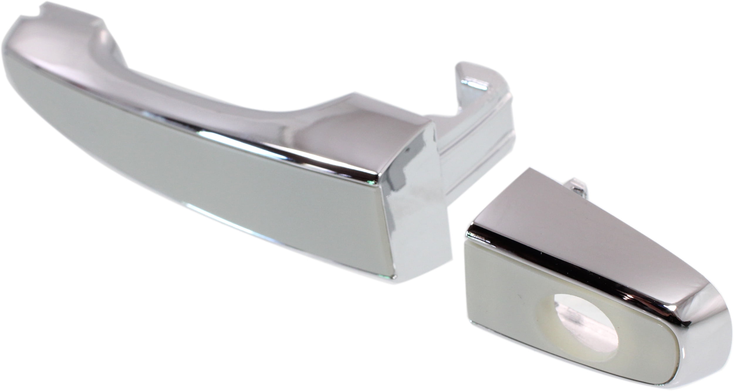 Replacement REPP462120 Exterior Door Handle Compatible with 2011-2013 Chevrolet Caprice 2008-2009 Pontiac G8 Front, Left Driver Chrome