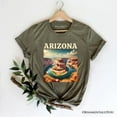 thumbnail image 6 of Scenic Arizona State Desert Canyon Vintage T-Shirt, Horseshoe Bend Tee and Southwest Nature Souvenir, 6 of 6