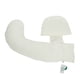 thumbnail image 1 of Almohada de apoyo para el embarazo, ajustable, desmontable, en forma de U, almohada de apoyo para maternidad para dormir, color blanco y dorado, 1 of 15