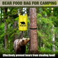 thumbnail image 3 of Bolsa para comida de oso Foilswirl ultraligera para camping 10L amarilla, 3 of 6