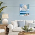 thumbnail image 3 of Stupell Industries Transitional A Storm Is Coming on Beach Canvas Art, 16 x 20, by Petals Prints Design, 3 of 8