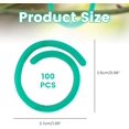 thumbnail image 2 of 100Pcs Reusable Plastic Secure Plant Support Clips for Outdoor Climbing Plants, 2 of 5