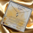 thumbnail image 5 of To My Beautiful Mom Necklace, Christmas Gift from Daughter Mother's Day Gift, 5 of 5