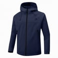 thumbnail image 5 of Towmus Lightweight Active Rain Jacket Hooded Rain Jackets for Women Plus Size Water Resistant Raincoat Windbreaker Casual Jacket, 5 of 7