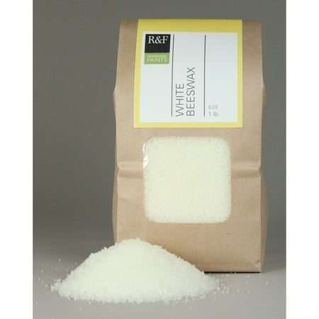UPC: 0836943007116 | R&F Handmade Paints White Beeswax  1 lb.