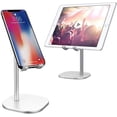 thumbnail image 2 of Support de Téléphone Portable, Support de Bureau pour Téléphone Portable, Adapté pour Poser sur un Bureau Ou une Table à Manger, Fournit un Style Simple Support de Bureau pour Téléphone Portable (Blanc), 2 of 7