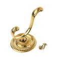 thumbnail image 2 of Heavy Duty Wall Hooks Antique Hanger Sturdy Decorative Coat Racks Zinc Alloy Double Hook for Hanging Hats Towels Keys, 2 of 7
