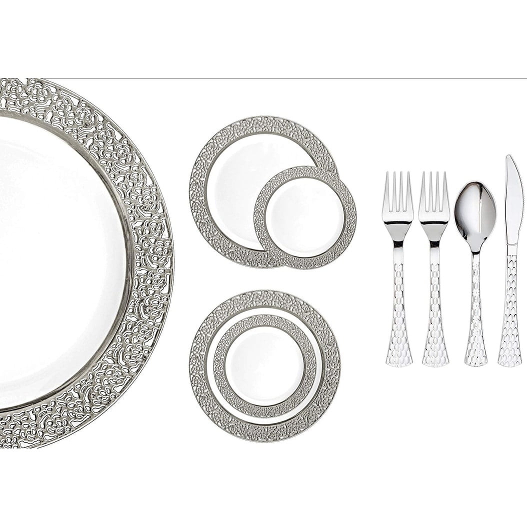Overstock Royalty Settings Inspiration Collection Cutlery Plates for