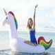 thumbnail image 4 of Regenboghorn Balsa Inflable Gigante De Unicornio para Piscina con Válvulas Rápidas Especiales, Unicornio Inflable Gigante, Cama Flotante Inflable De PVC (hy), 4 of 5