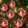 thumbnail image 2 of Bolas De Navidad Adornos Bolas Colgantes De Plástico Inastillables Para Decoraciones De Árboles De Navidad 6 Uds matsuzay HA044211-02, 2 of 6