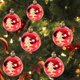 thumbnail image 2 of Bolas De Navidad Adornos Bolas Colgantes De Plástico Inastillables Para Decoraciones De Árboles De Navidad 6 Uds Advancent HA044211-02, 2 of 6