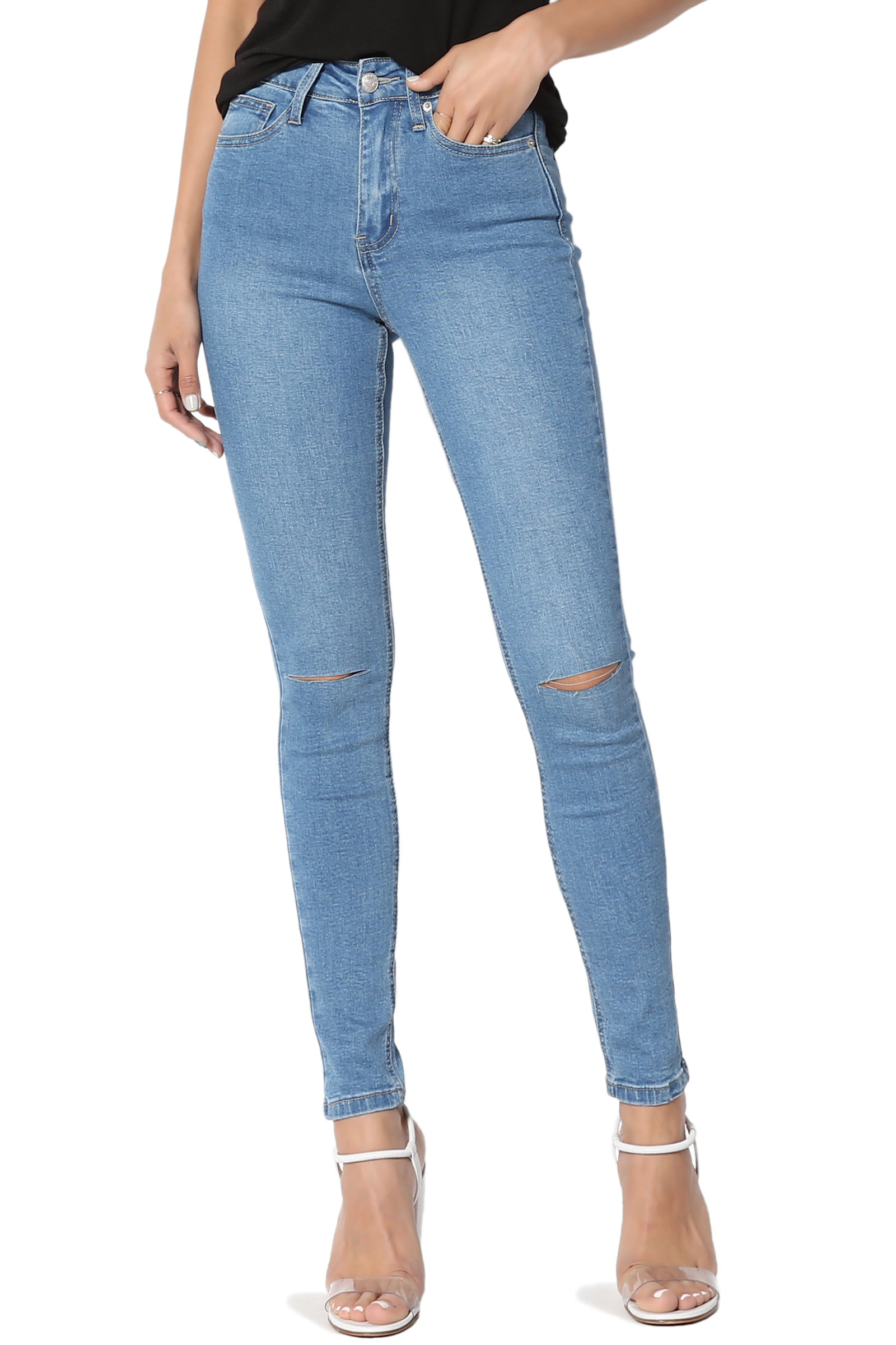 women's petite stretch jeans
