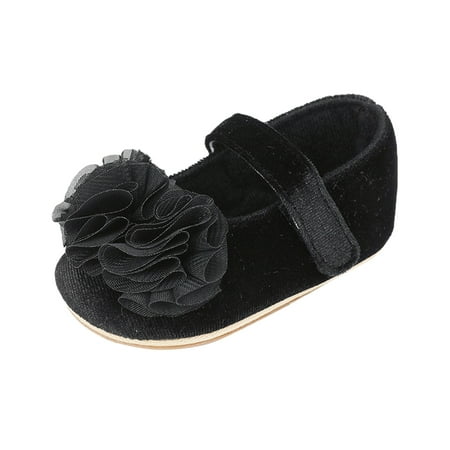 

fvwitlyh Rite Stride Shoes Toddler Girl Baby Girls Flower Toddler Shoes Sandals Single Shoes Princess Toddler Shoes 10