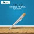 thumbnail image 2 of Marine City Wood Handle Stainless Steel Splicing FID Spike for Rope Medium, 2 of 7