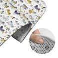 thumbnail image 5 of Honeii Transport 1 Pattern Bathroom Anti-Skid Pad Bathroom Mat Vintage Seamless Pattern Not-Slip Toilet Rug Set, 5 of 6