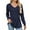 Navy, variant on EDFBUYKRS Long Sleeve Sweatshirts for Women Casual Tunic Tops Fall Crewneck Pullover Sweatshirts Loose Shirts for Women Winter Clothes L