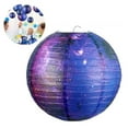 thumbnail image 4 of Sylvtty Chinese Style Paper Lantern Space Star Print Hanging Paper Lanterns for Home Ceiling Decor Birthday Party Supplies, 4 of 6