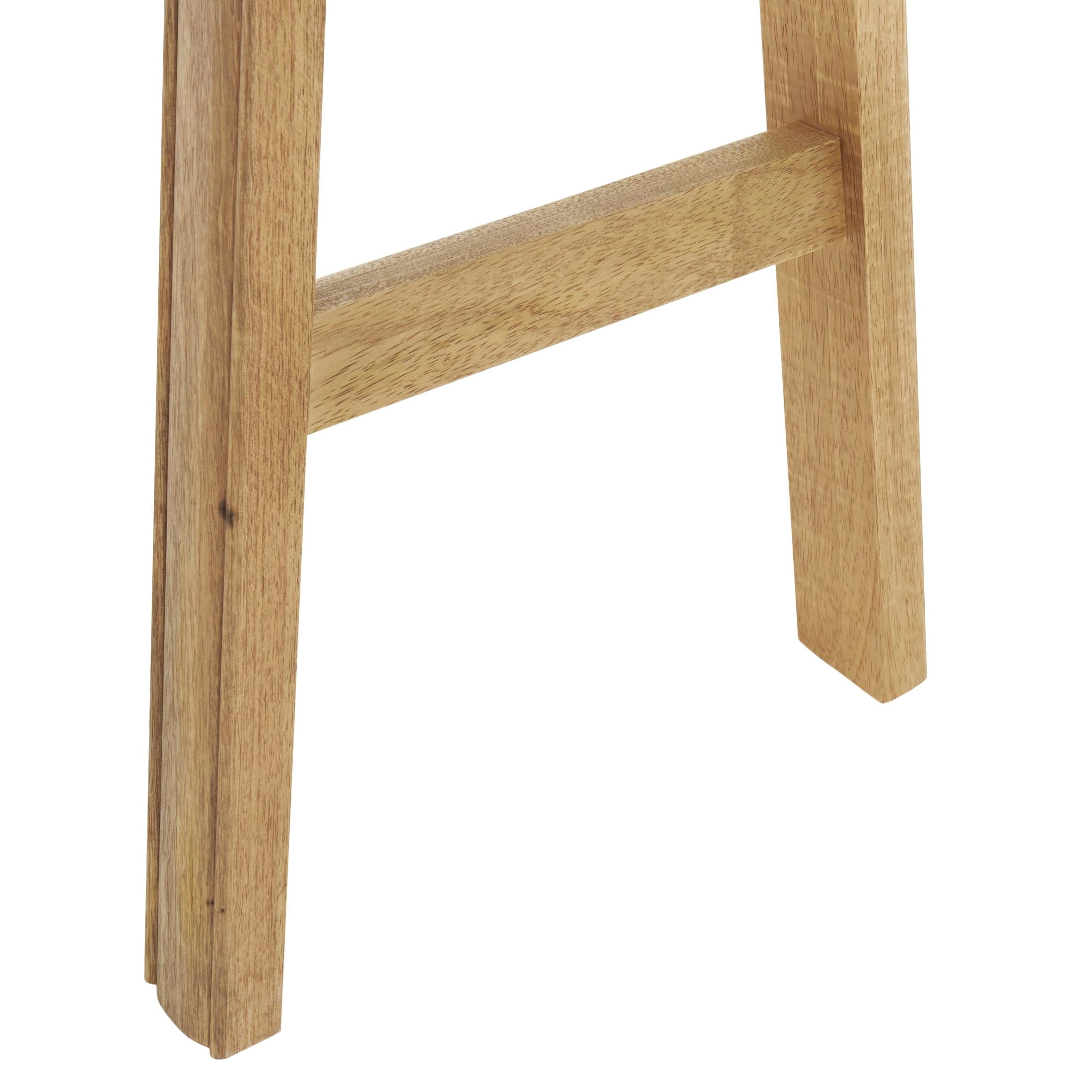 DecMode Mango Wood Handmade Traditional Bench, Brown