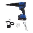 thumbnail image 2 of Cordless Blind Rivet Tool, Brushless Rivet Firearm Kit 100-240VAC Full Automatic Riveter Electric Riveting Tool With LED Light For, Rivet Nuts, 2 of 8