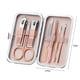 thumbnail image 2 of Set portátil de manicura y pedicura 18 en 1 de acero inoxidable oro rosa con cortauñas y herramientas de belleza. Ideal para el hogar, el trabajo, actividades al aire libre, viajes, regalos y salones, 2 of 6