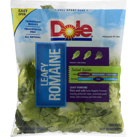 Marketside Leafy Romaine Salad, 10 oz Bag, Fresh