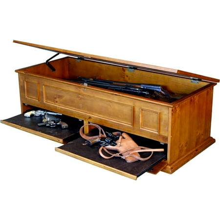 American Furniture Classics Horizontal Gun Cabinet ...