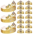 thumbnail image 2 of KAKOWELY 50 coronas de papel para niños pequeños, adornos para sombreros de cumpleaños., 2 of 5