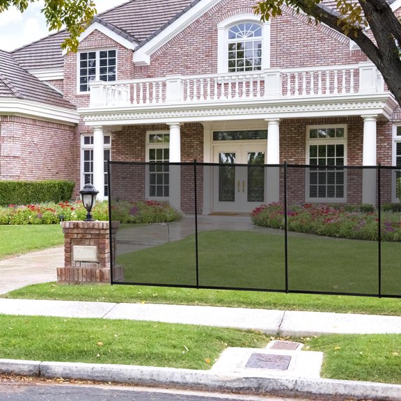 GoDecor 4' x 12' feet Safety Pool Fence See-Thru Pool Fence Long